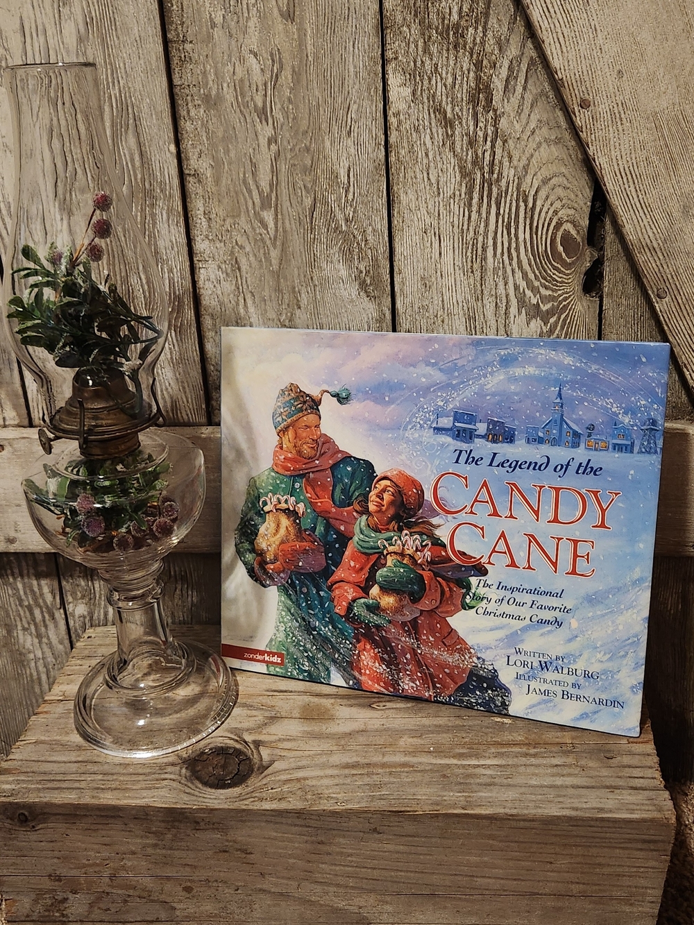 The Legend of the Candy Cane Picture Book - Red, Green, Blue